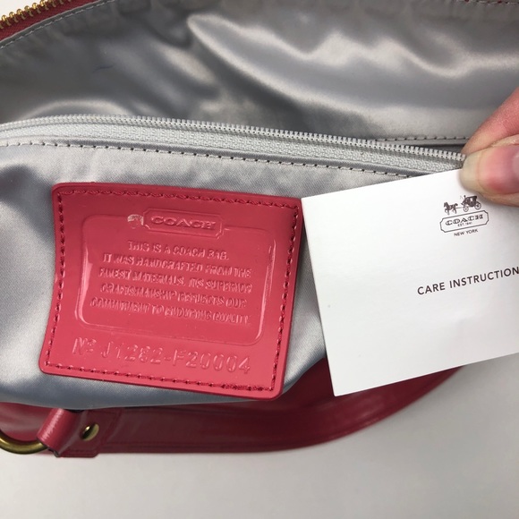 COACH Daisy Patent Leather Shoulder Bag - Picture 7 of 8